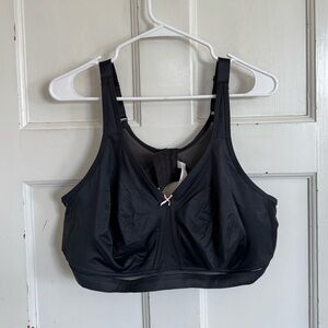 Cacique black unlined‎ no wire bra size 48DD